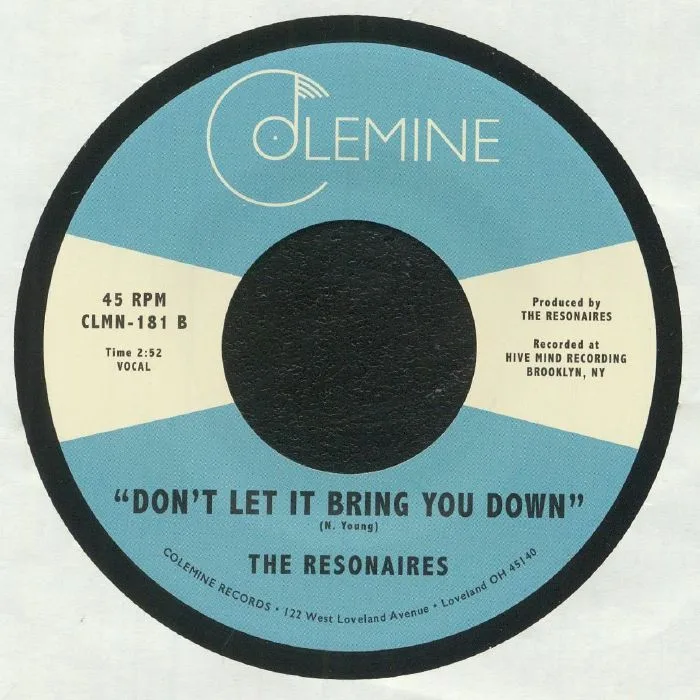 Обратная сторона обложки — The RESONAIRES — Standing With You