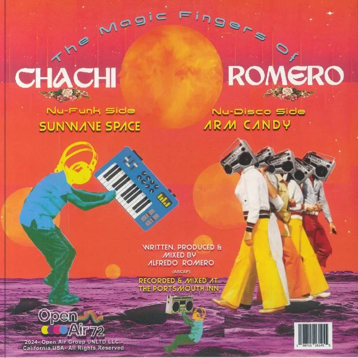 Back cover — Chachi ROMERO — The Magic Fingers Of Chachi Romero
