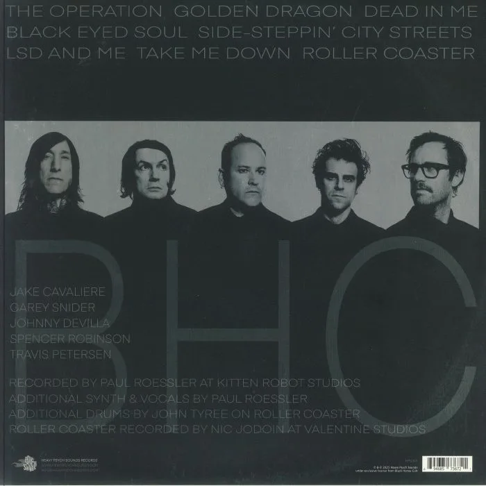 Обратная сторона обложки — BLACK HONEY CULT — Black Honey Cult