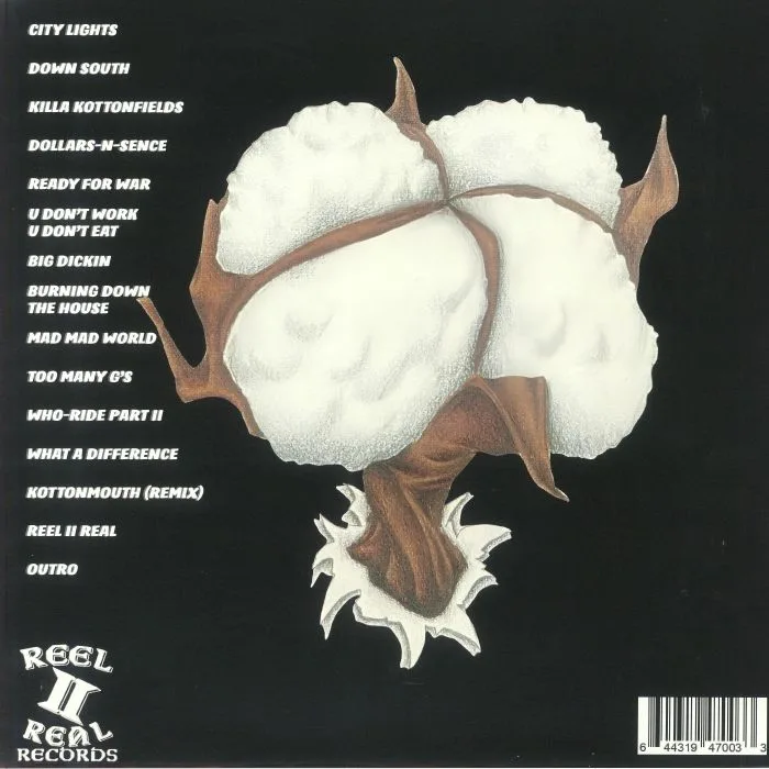 Back cover — KOTTONMOUTH — Killa Kottonfields