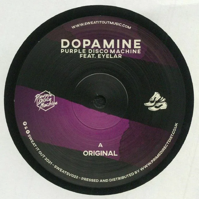 Лицевая сторона обложки — PURPLE DISCO MACHINE feat EYELAR — Dopamine (B-STOCK)