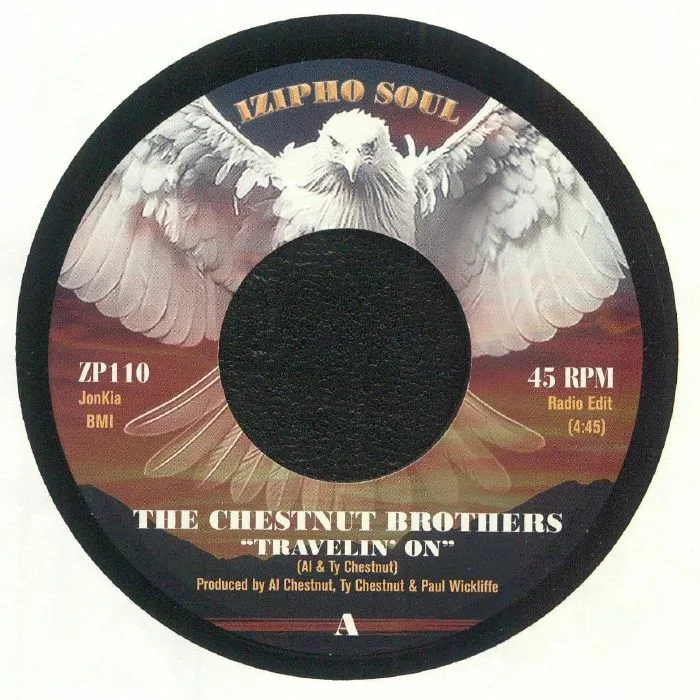 Лицевая сторона обложки — The CHESTNUT BROTHERS — Travellin' On