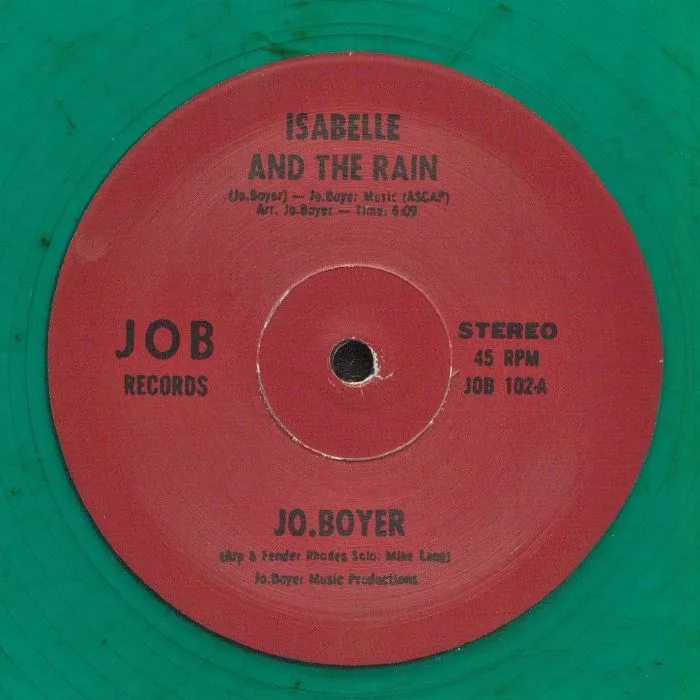 Front cover — Jo BOYER — Isabelle & The Rain (reissue)