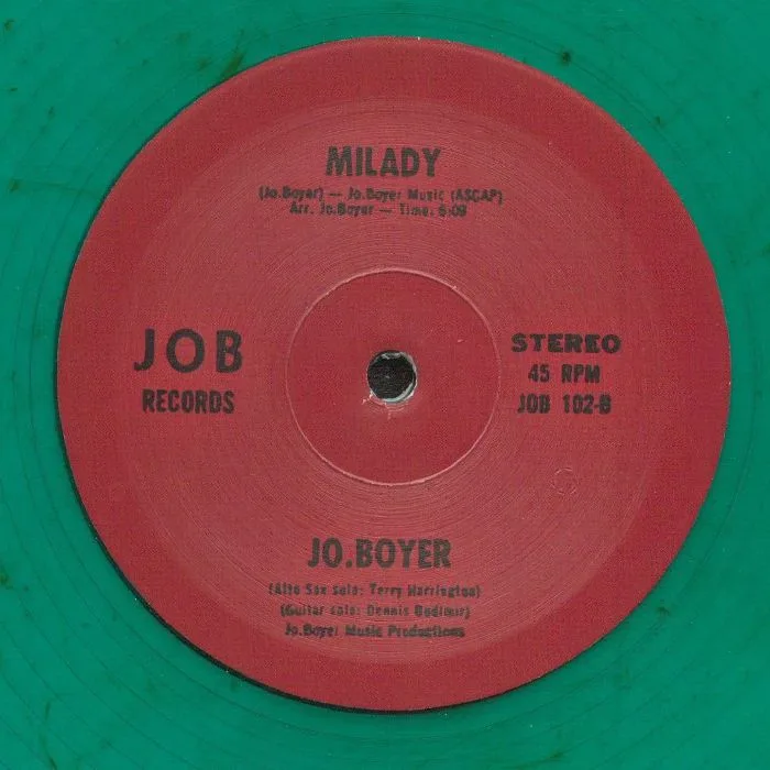 Back cover — Jo BOYER — Isabelle & The Rain (reissue)