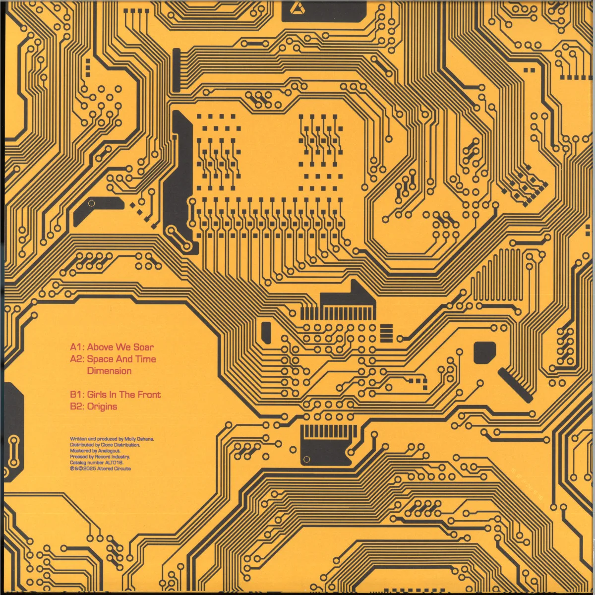 Back cover — Oshana — Origins EP