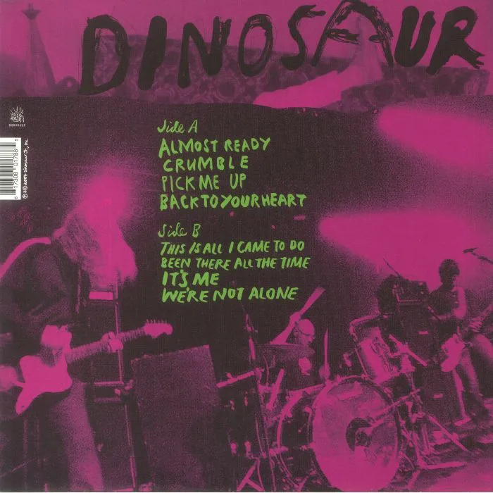Back cover — DINOSAUR JR — Beyond (15th Anniversary Edition)