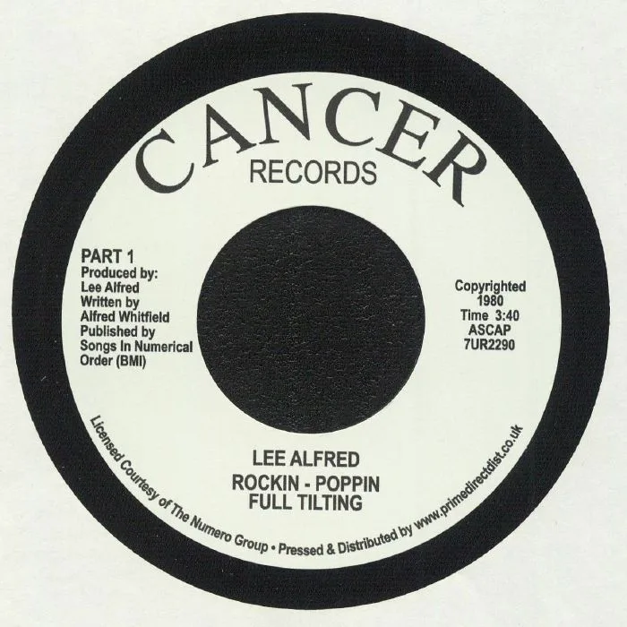 Лицевая сторона обложки — Lee ALFRED — Rockin Poppin Full Tilting (Record Store Day 2020)