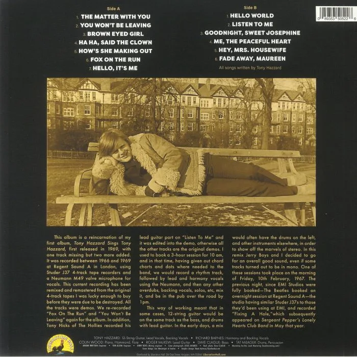 Back cover — Tony HAZZARD — Demonstration