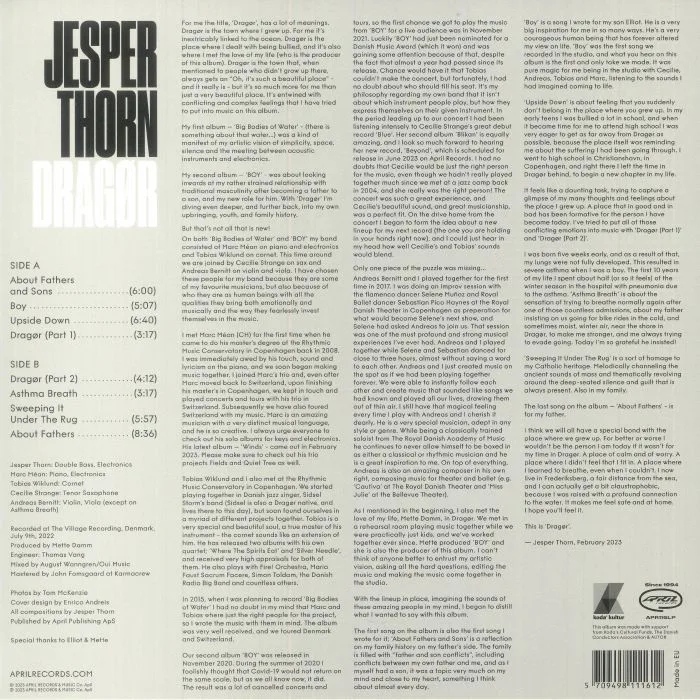Обратная сторона обложки — Jesper THORN — Dragor