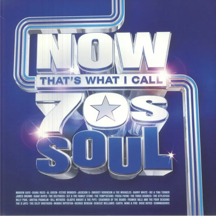 Лицевая сторона обложки — VARIOUS — Now That's What I Call 70s Soul