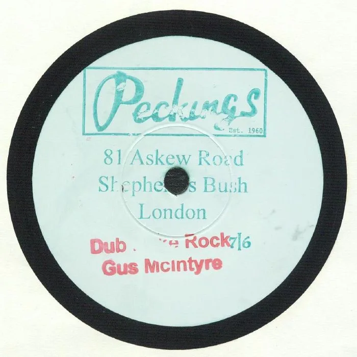 Обратная сторона обложки — PECKINGS ALL STARS / GUS McINTYRE — Fela Rock