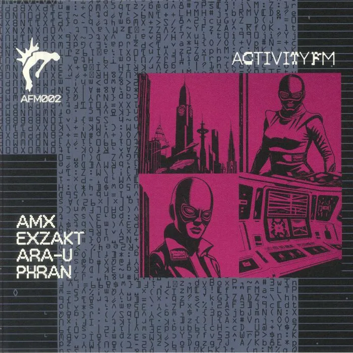 Front cover — AMX / EXZAKT / ARA U / PHRAN — AFM 002