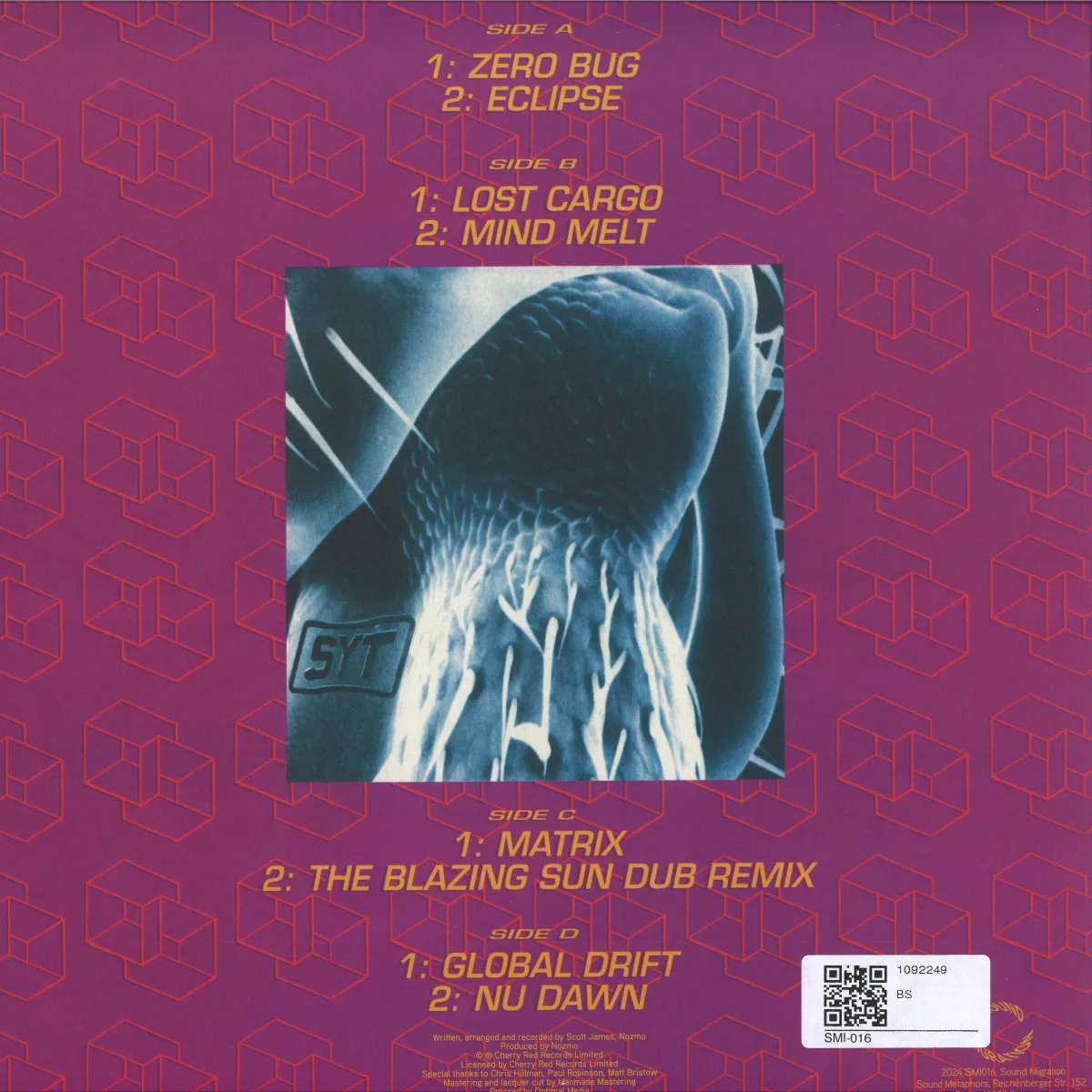 Back cover — Syt — Cubic Space