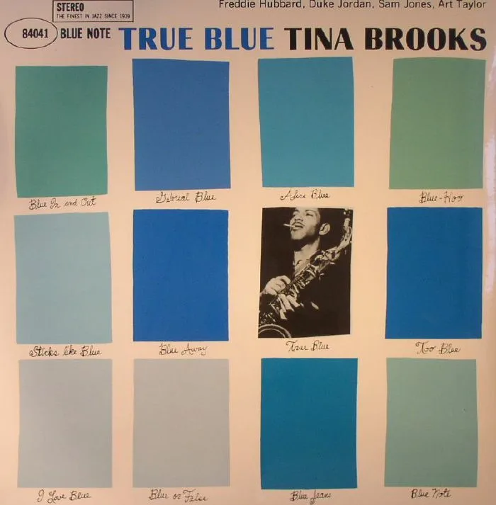 Лицевая сторона обложки — Tina BROOKS — True Blue (remastered)