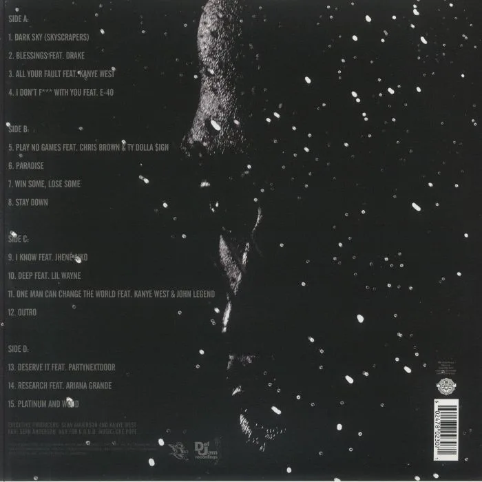 Back cover — BIG SEAN — Dark Sky Paradise (Deluxe Edition)