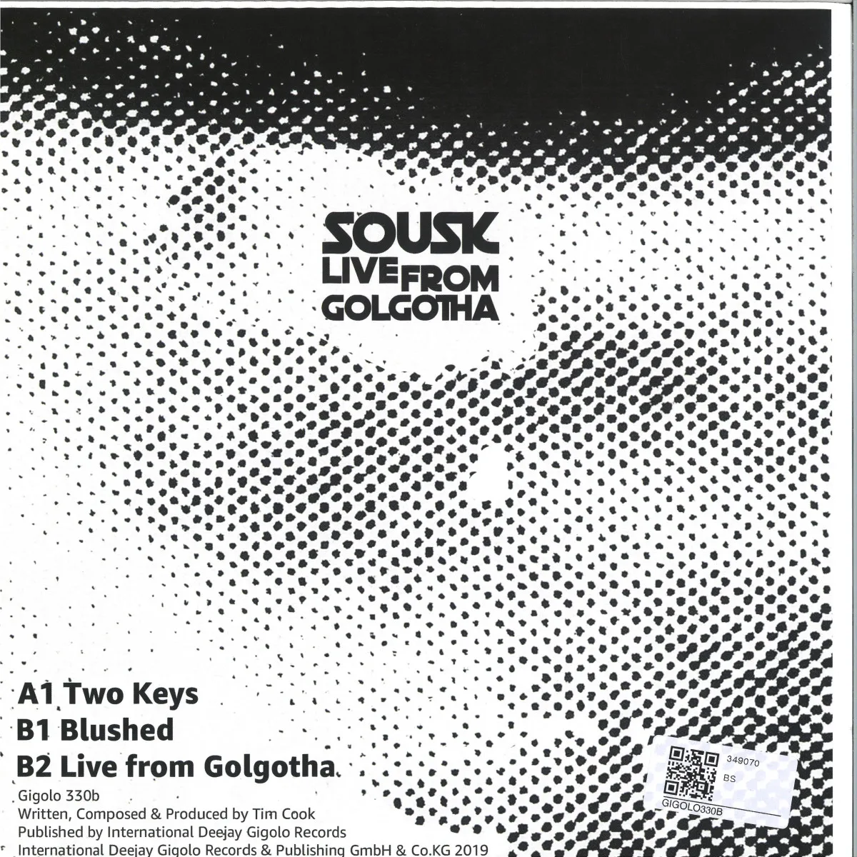 Обратная сторона обложки — Sousk — Live from Golgotha EP
