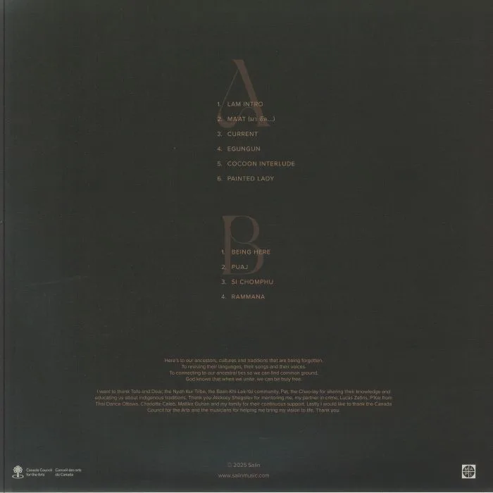 Back cover — SALIN — Rammana (Deluxe)