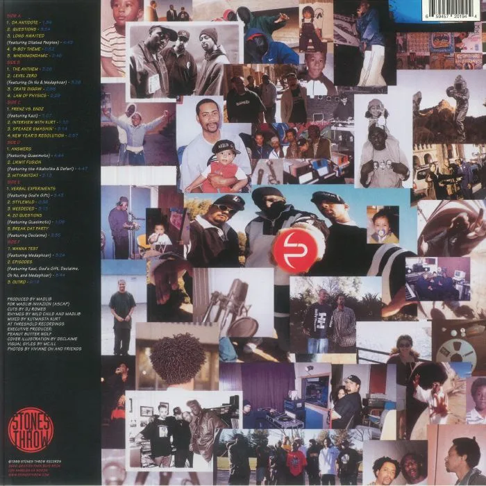 Back cover — LOOTPACK — Soundpieces: Da Antidote!