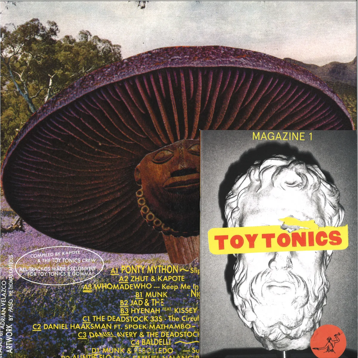 Back cover — Various — Kapote pres Mushroom House Vol 1