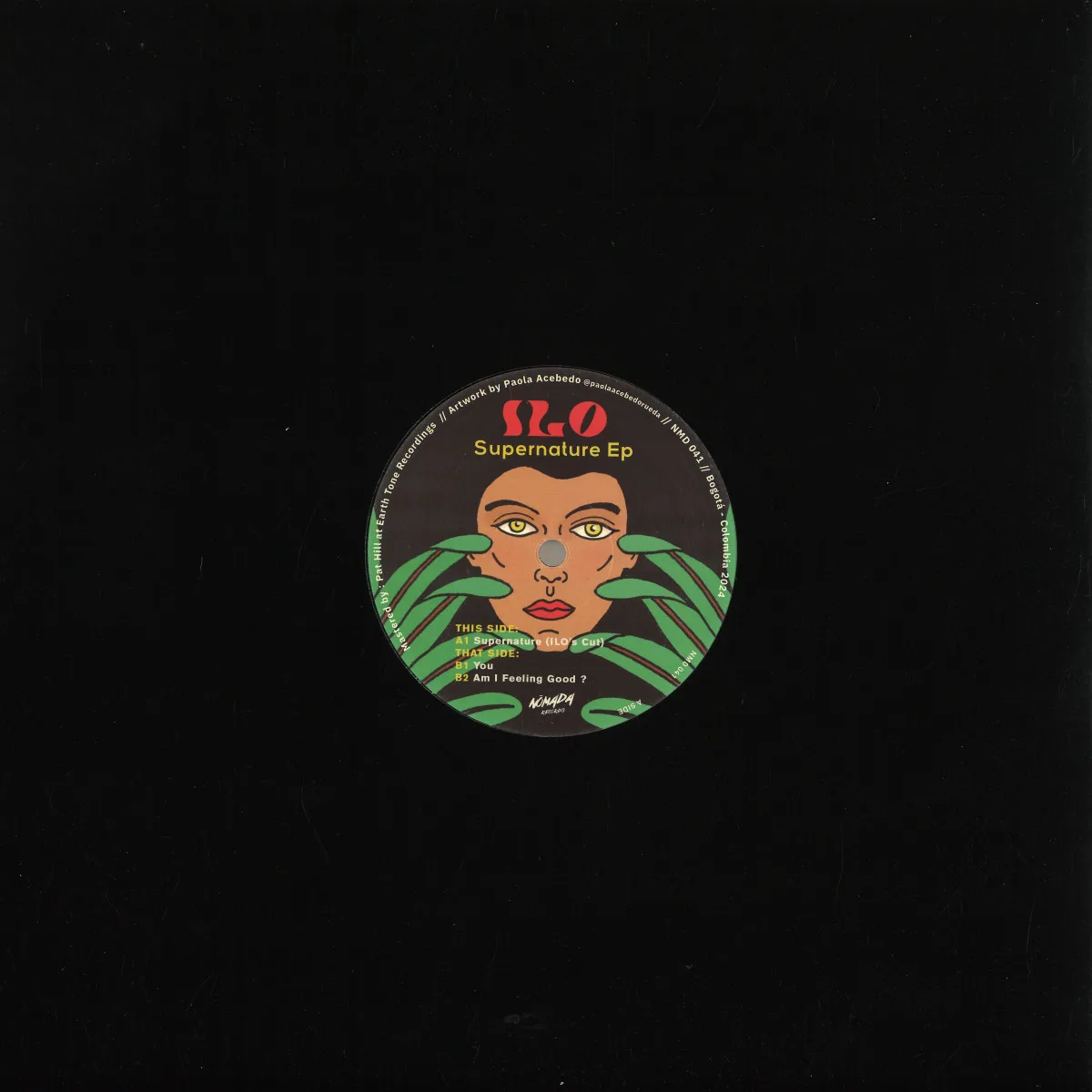 Back cover — ILO — Supernature EP