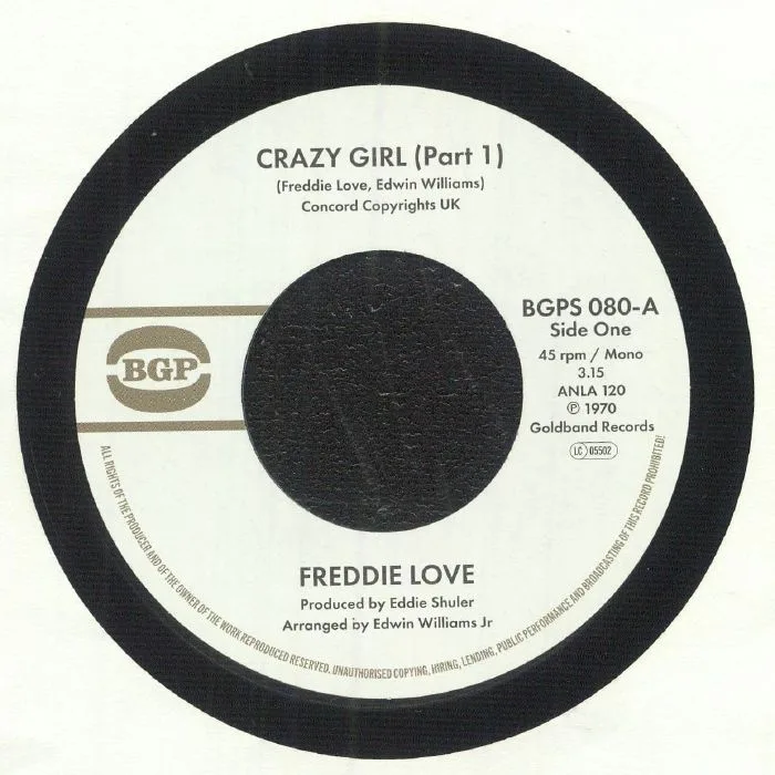 Freddie LOVE — Crazy Girl