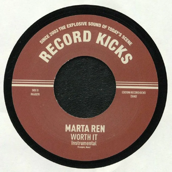 Back cover — Marta REN — Worth It