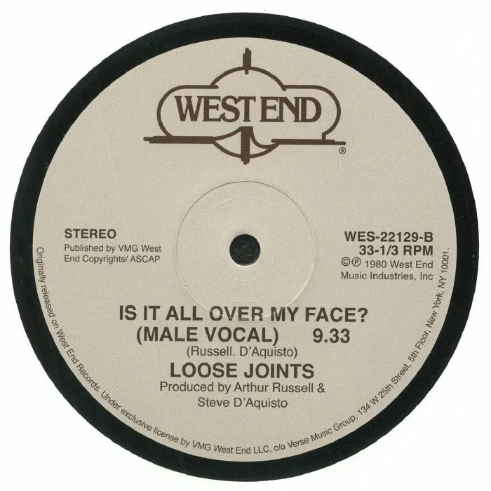 Back cover — LOOSE JOINTS — Is It All Over My Face (remastered)