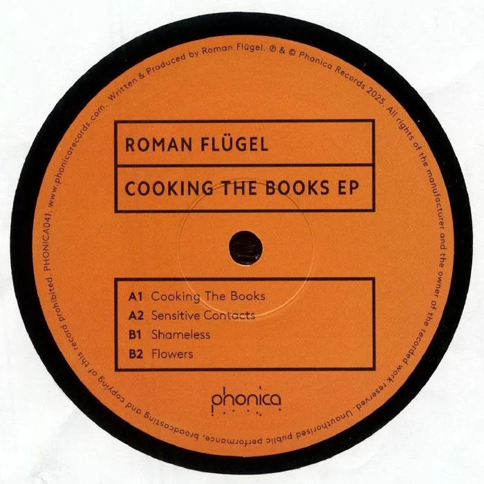 Обратная сторона обложки — Roman FLUGEL — Cooking The Books EP