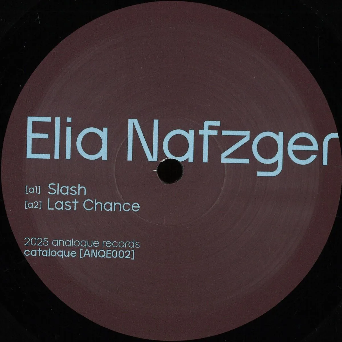 Elia Nafzger — Last Chance EP