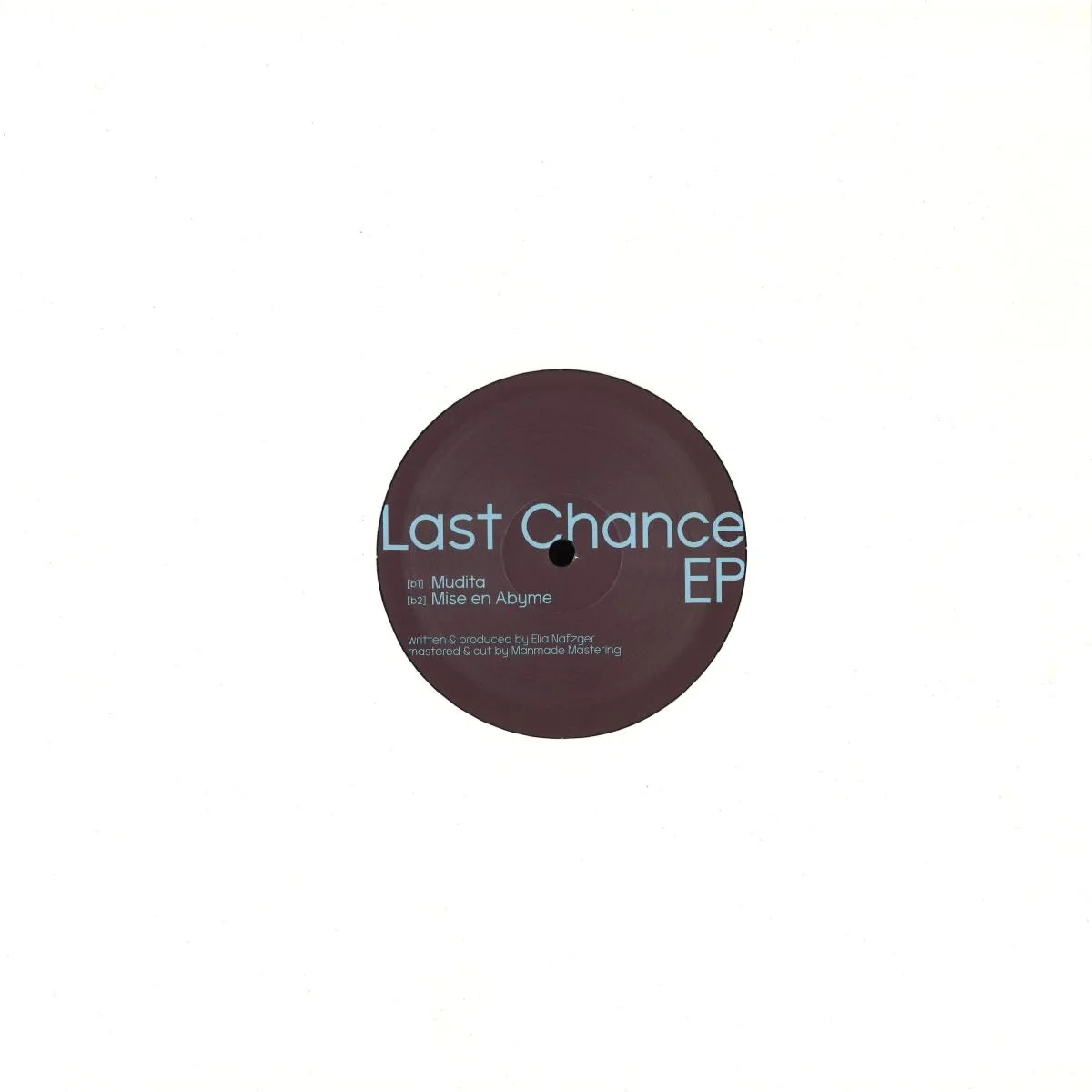 Обратная сторона обложки — Elia Nafzger — Last Chance EP
