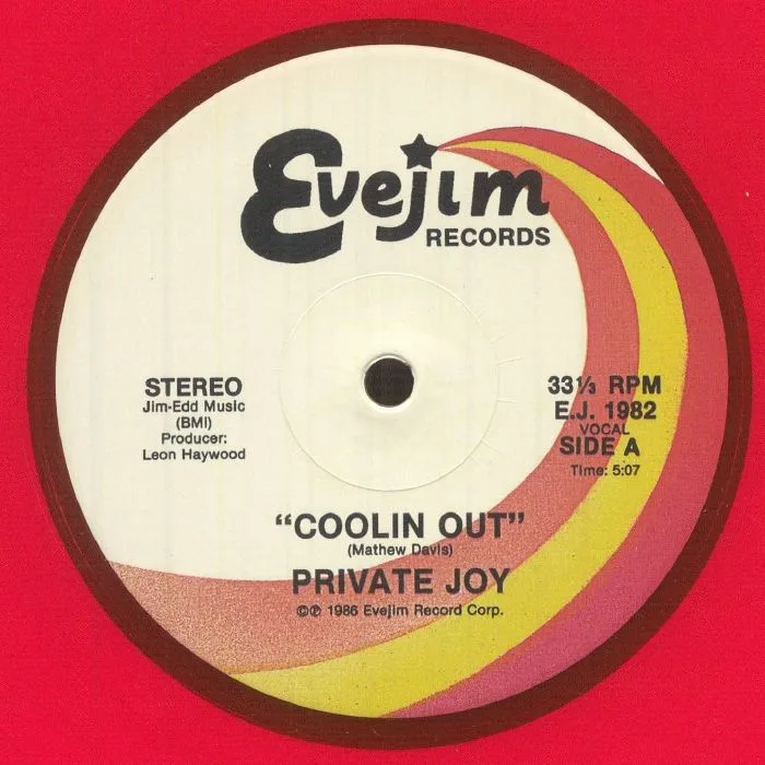 Front cover — PRIVATE JOY — Coolin Out (reissue)