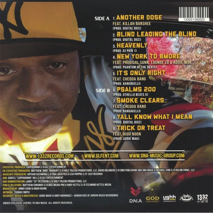 Back cover — CAPPADONNA — Solar Eclipse