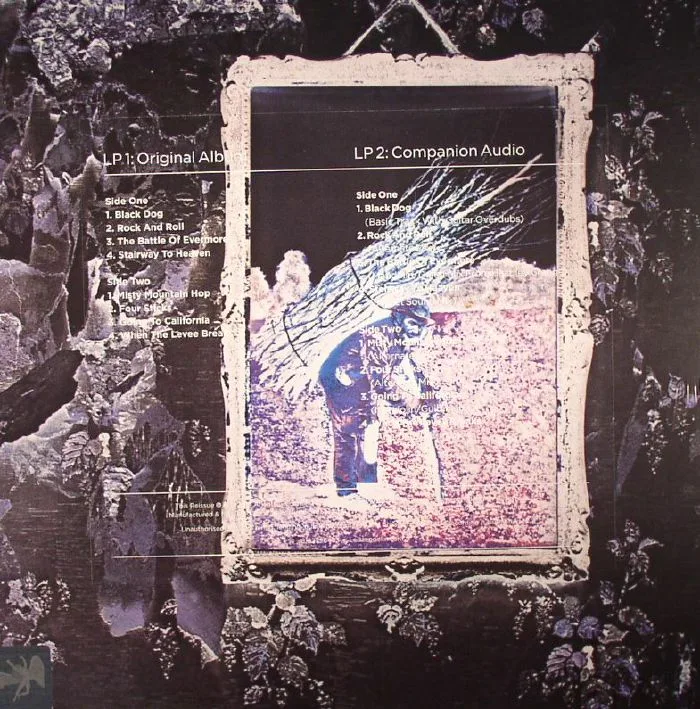 Back cover — LED ZEPPELIN — Led Zeppelin IV (Deluxe Edition) (remastered)