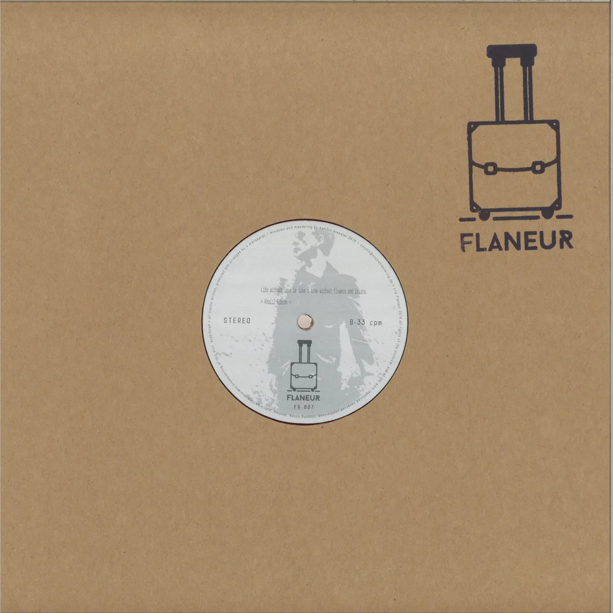 Back cover — Dj Jauche — Balance EP