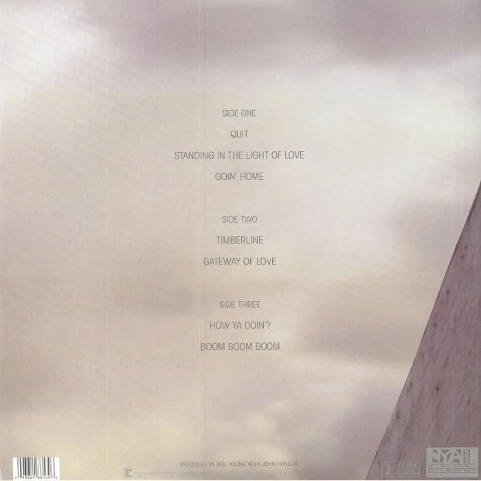 Back cover — Neil YOUNG with CRAZY HORSE — Toast