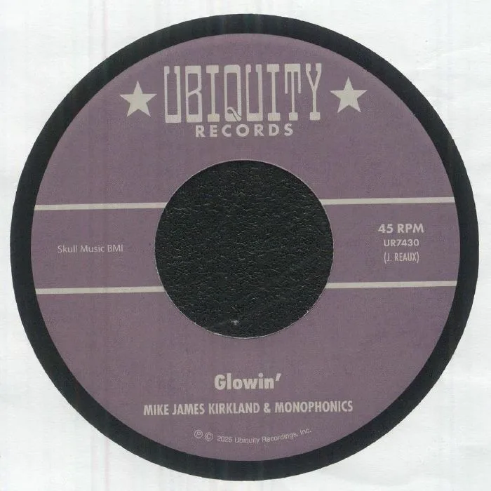 Front cover — Mike James KIRKLAND / MONOPHONICS — Glowin'