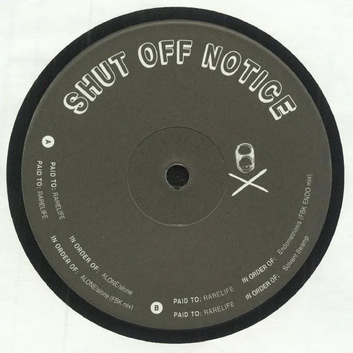 Front cover — RARELIFE — ALONE / alone
