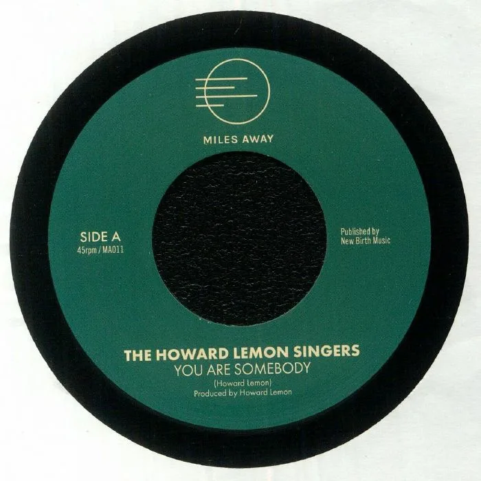 Лицевая сторона обложки — The HOWARD LEMON SINGERS — You Are Somebody