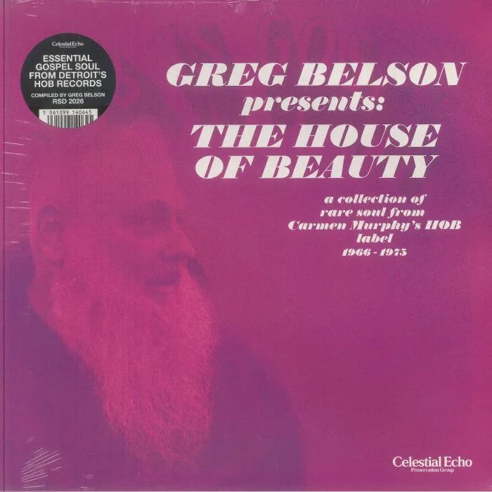 Front cover — Greg BELSON / VARIOUS — The House Of Beauty (Record Store Day RSD 2026)