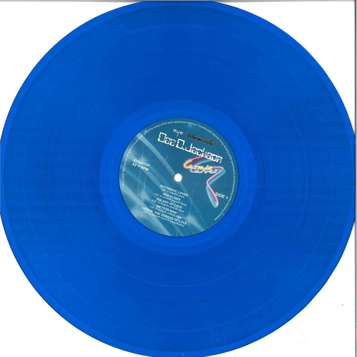 Dee D Jackson — COSMIC CURVES LP