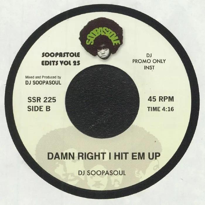 Back cover — DJ SOOPASOUL — Damn Right I Hit Em Up