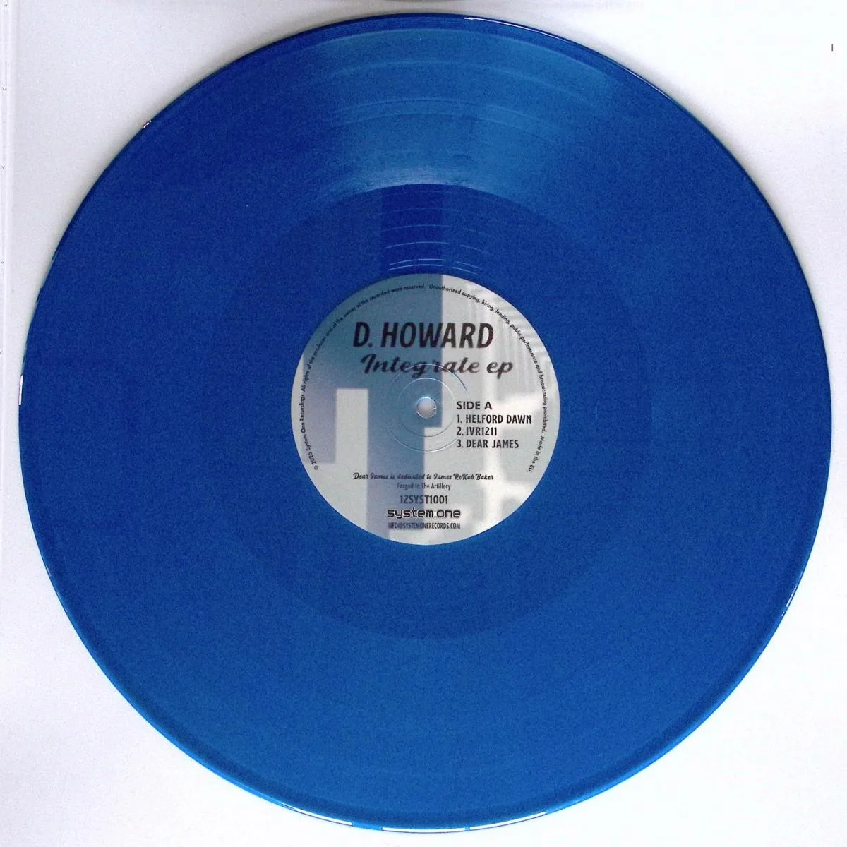 Front cover — D.Howard — Intergrate EP