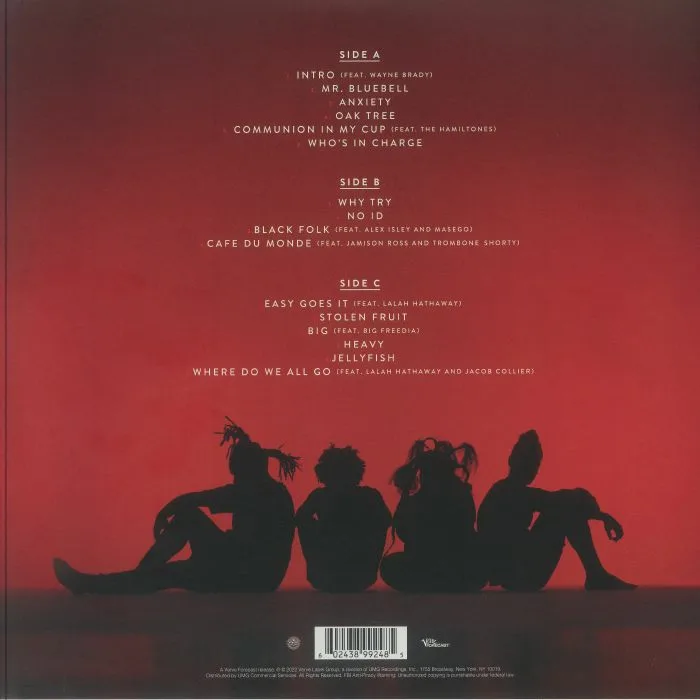 Back cover — TANK & THE BANGAS — Red Balloon