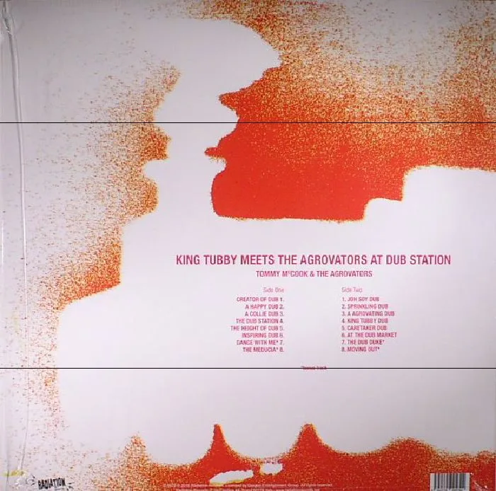 Back cover — Tommy McCOOK / THE AGGROVATORS — King Tubby Meets The Aggrovators At Dub Station (reissue)