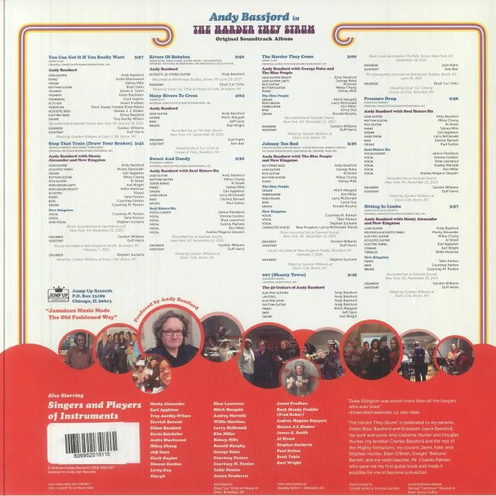 Back cover — Andy BASSFORD — The Harder They Strum (reissue)