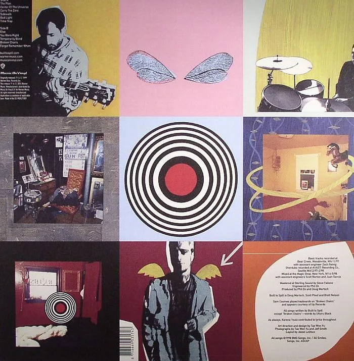 Back cover — BUILT TO SPILL — Keep It Like A Secret