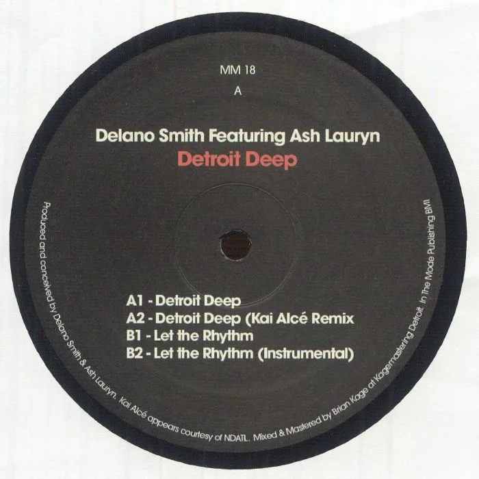 Delano SMITH feat ASH LAURYN — Detroit Deep