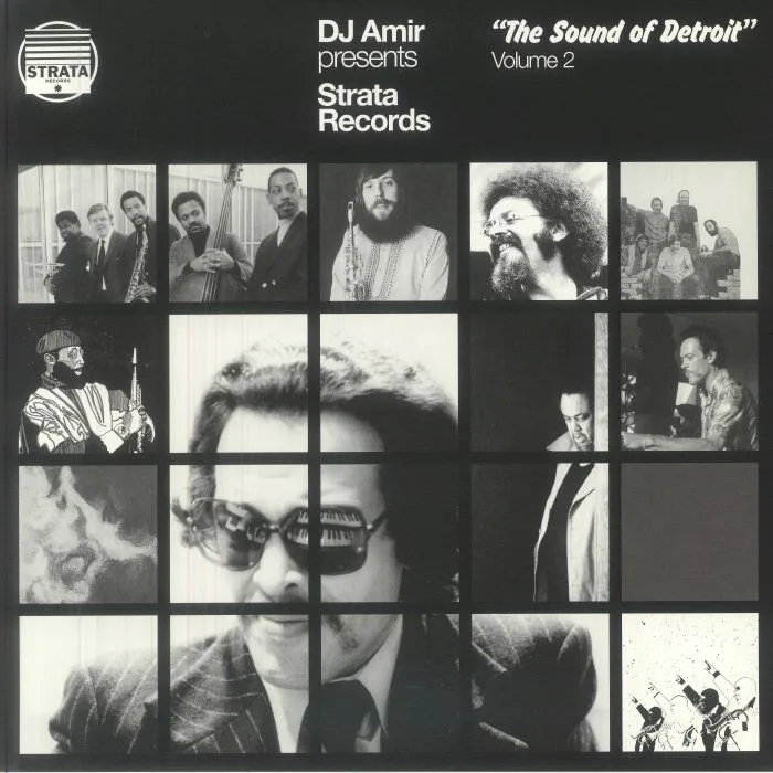 Лицевая сторона обложки — DJ AMIR / VARIOUS — Strata Records: The Sound Of Detroit Vol 2