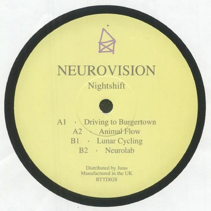 Лицевая сторона обложки — NEUROVISION — Nightshift