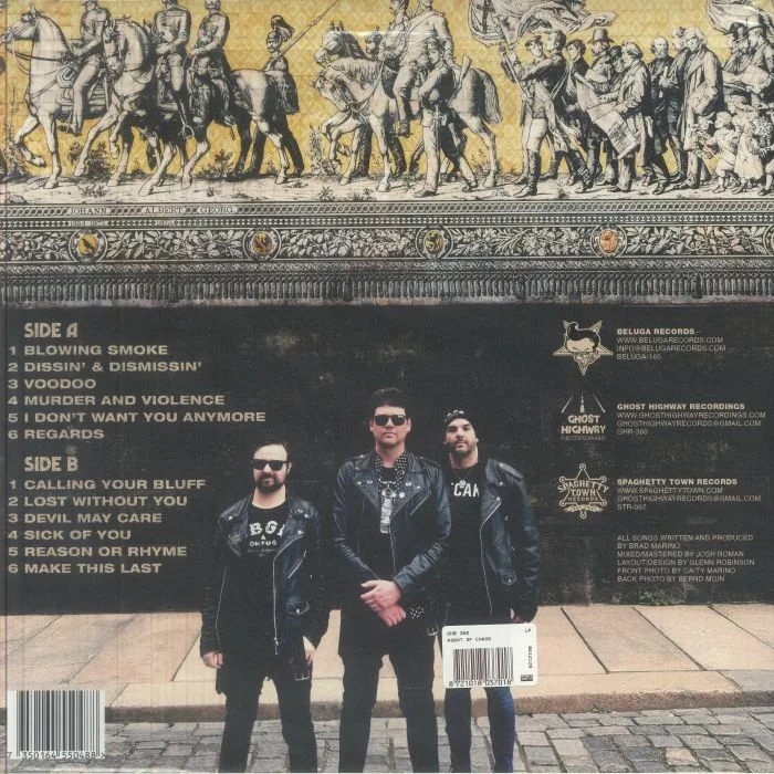 Back cover — Brad MARINO — Agent Of Chaos